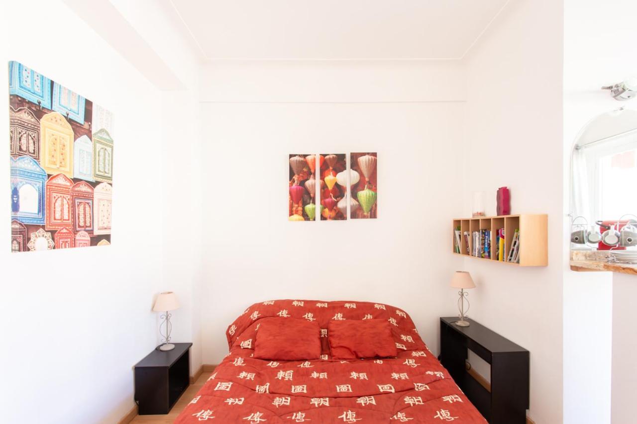 Nice Center - Bright Studio Balcony Wifi & Aircon公寓 外观 照片