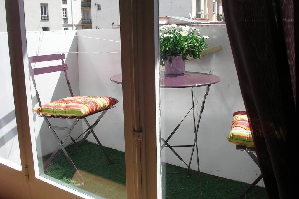 Nice Center - Bright Studio Balcony Wifi & Aircon公寓 外观 照片